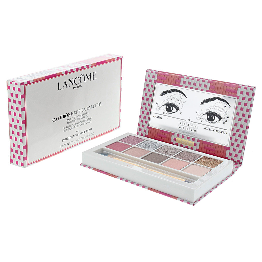 Lancome Café Bonheur Eye Palette #01 L'Addition Sil Vous Plait