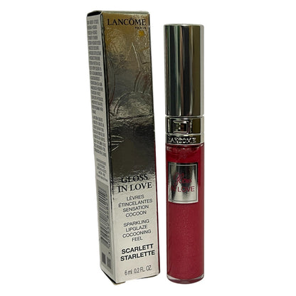 Lancome Gloss in Love Sparkling Lipglaze 5.2g #162 Scarlett Starlette