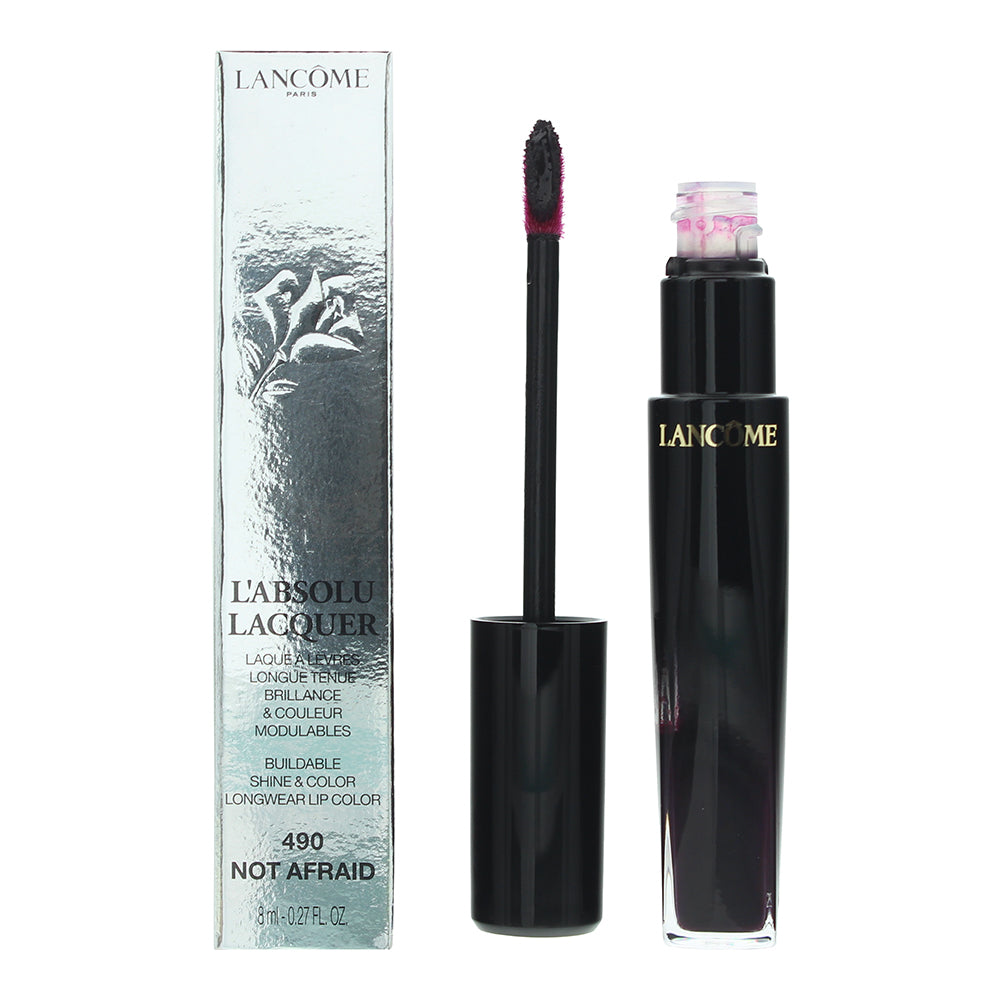 Lancome L'Absolu Lacquer Lip Colour 8ml #490 Not Afraid