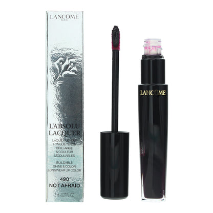 Lancome L'Absolu Lacquer Lip Colour 8ml #490 Not Afraid