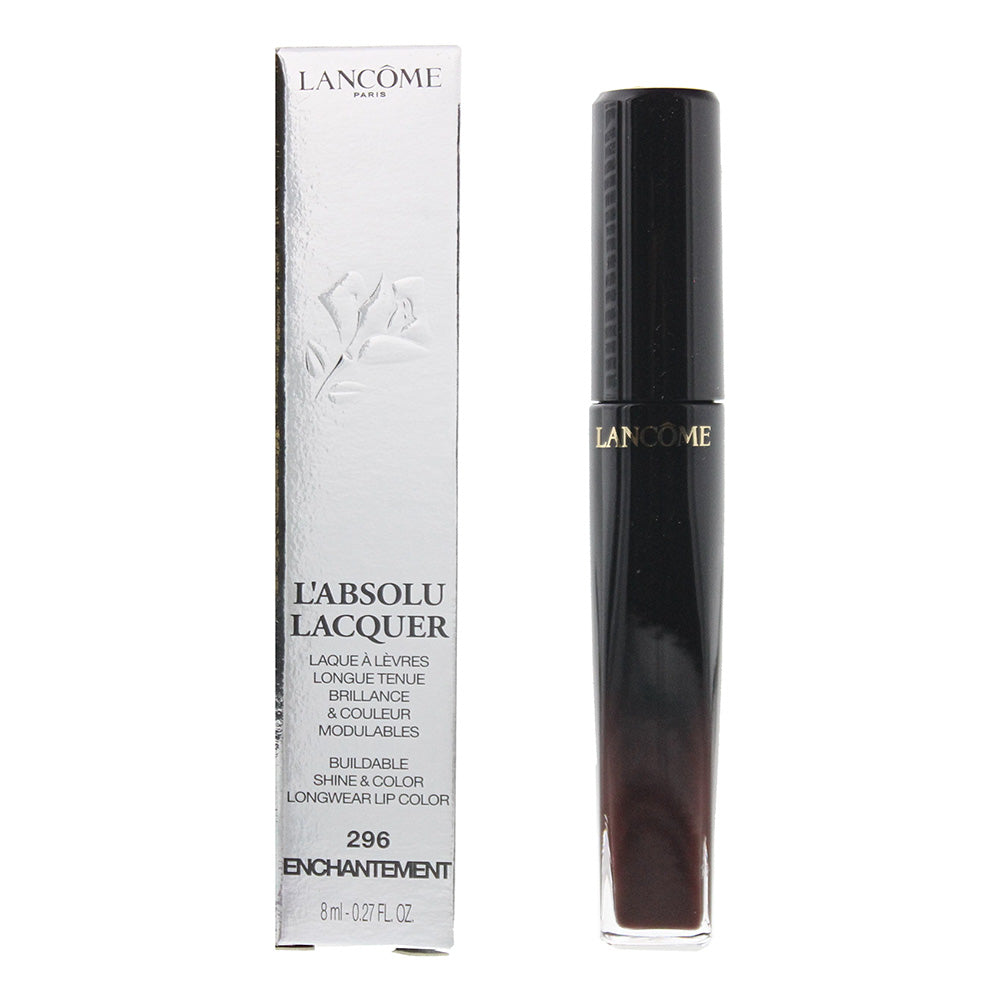 Lancome L'Absolu Lacquer Lip Color 8ml #296 Enchantment