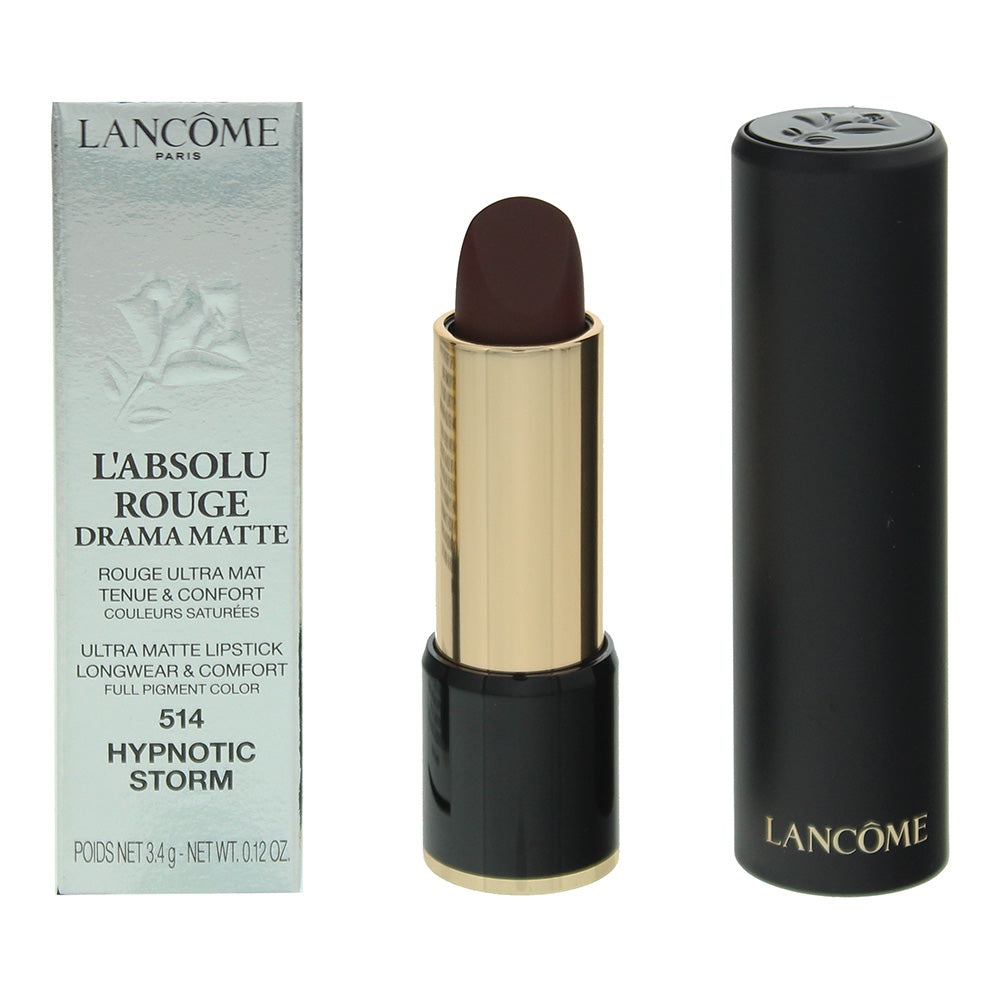 Lancome L'Absolu Rouge Drama Matte Lipstick 3.4g #514 Hypnotic Storm