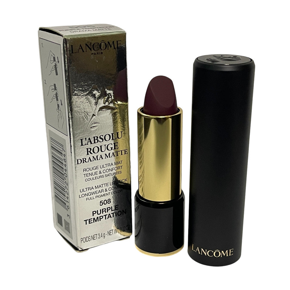 Lancome L'Absolu Rouge Drama Matte Lipstick 3.4g #508 Purple Temptation