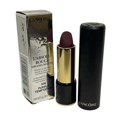 Lancome L'Absolu Rouge Drama Matte Lipstick 3.4g #508 Purple Temptation