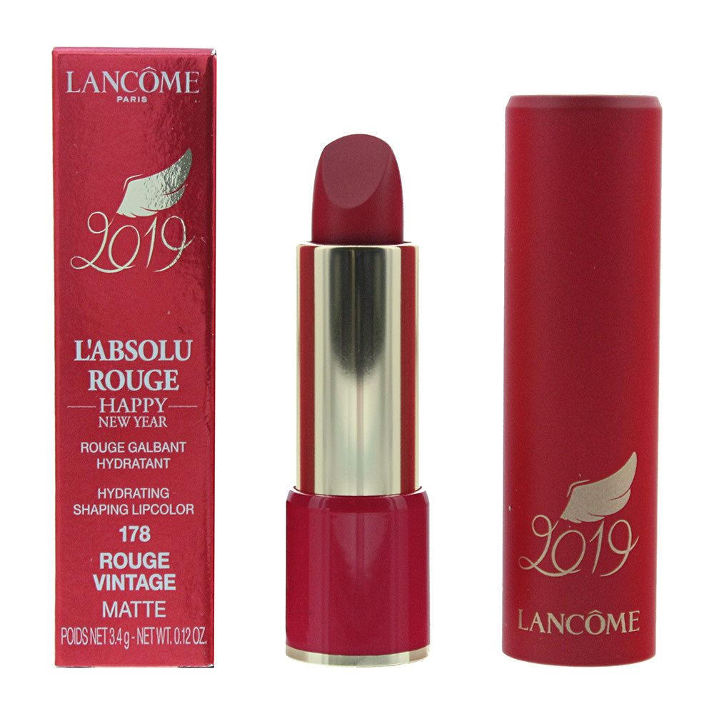 Lancome L'Absolu Rouge Lipstick 2019 Edition 3.4g #178 Rouge Vintage