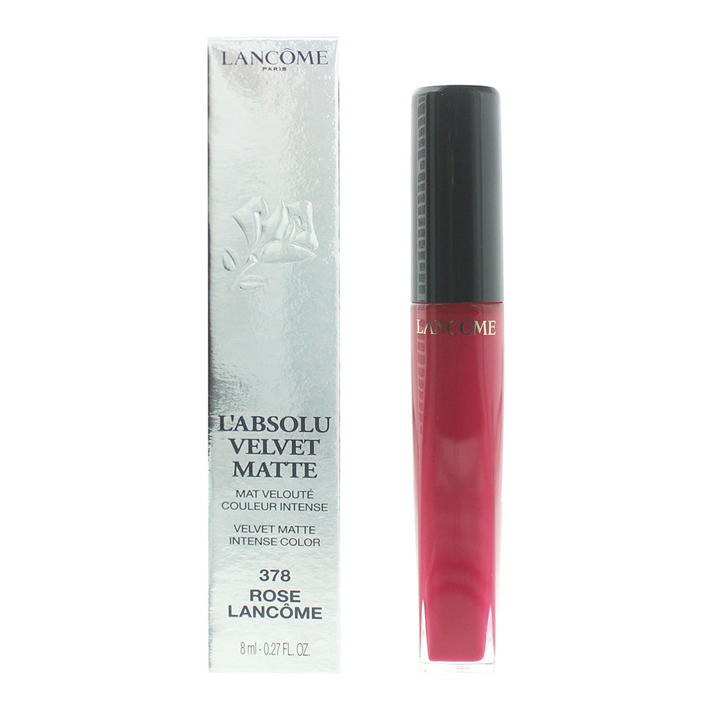 Lancome L'Absolu Velvet Drama Matte Lip Gloss 8ml #378 Rose