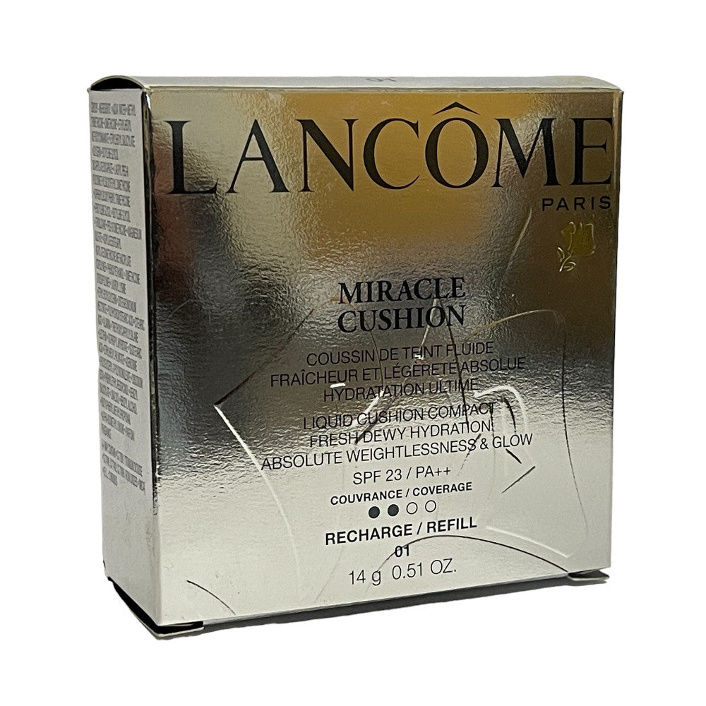 Lancome Miracle Cushion Liquid Foundation Refill 14g #01 Pure Porcelain