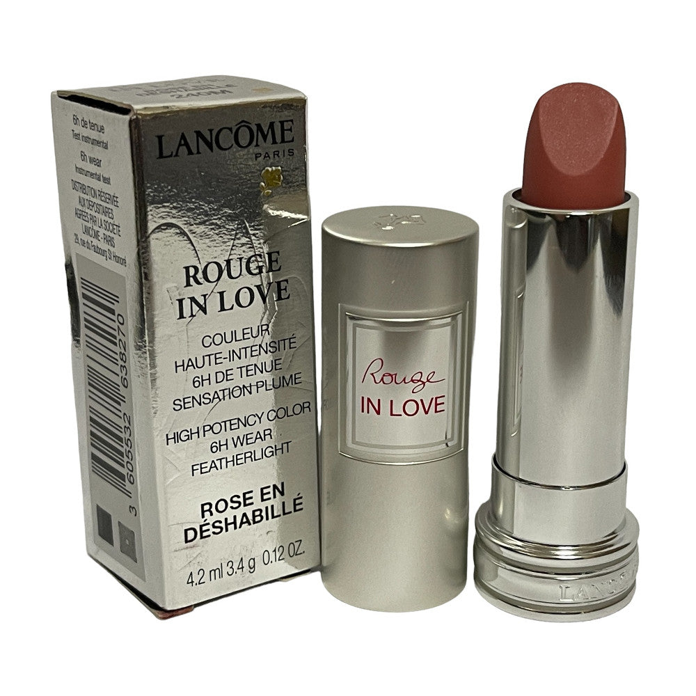 Lancome Rouge in Love Featherlight Lipstick 3.4g #240M Rose En Deshabille
