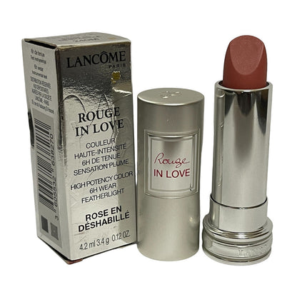 Lancome Rouge in Love Featherlight Lipstick 3.4g #240M Rose En Deshabille