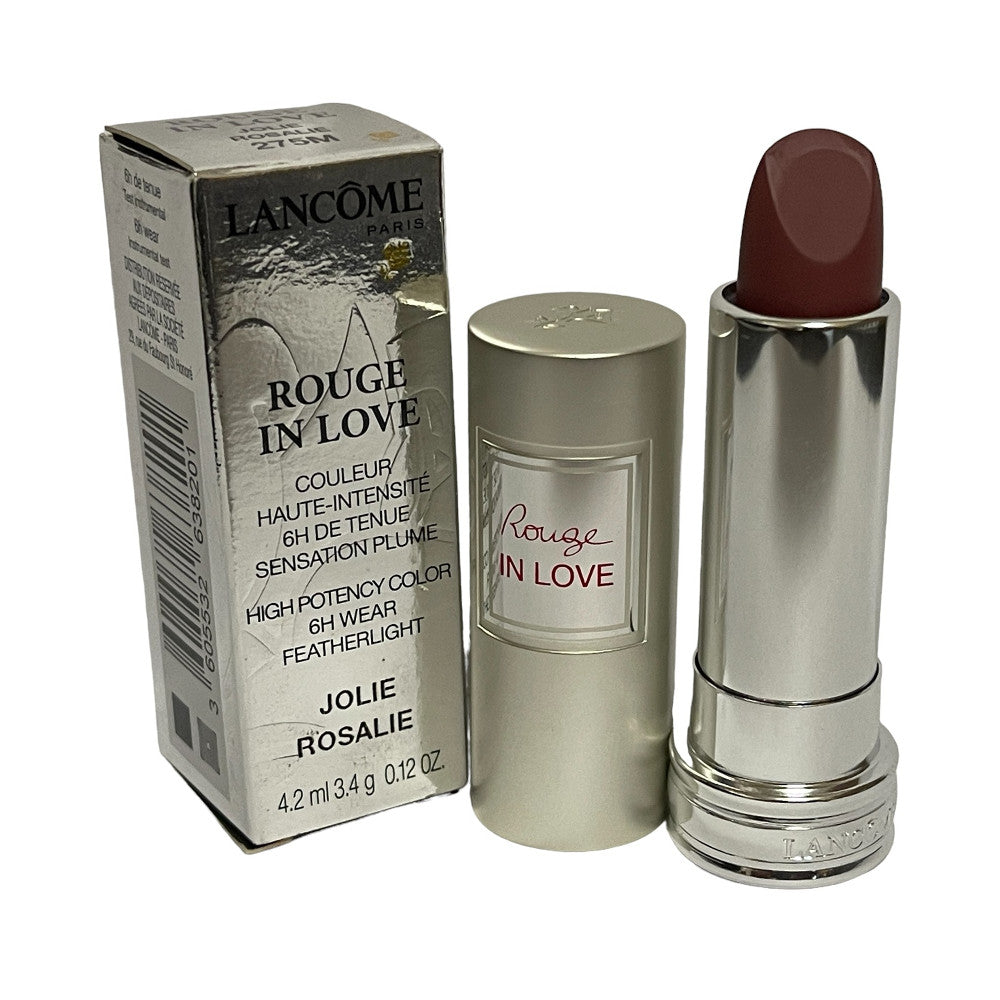 Lancome Rouge in Love Featherlight Lipstick 3.4g #275M Jolie Rosalie