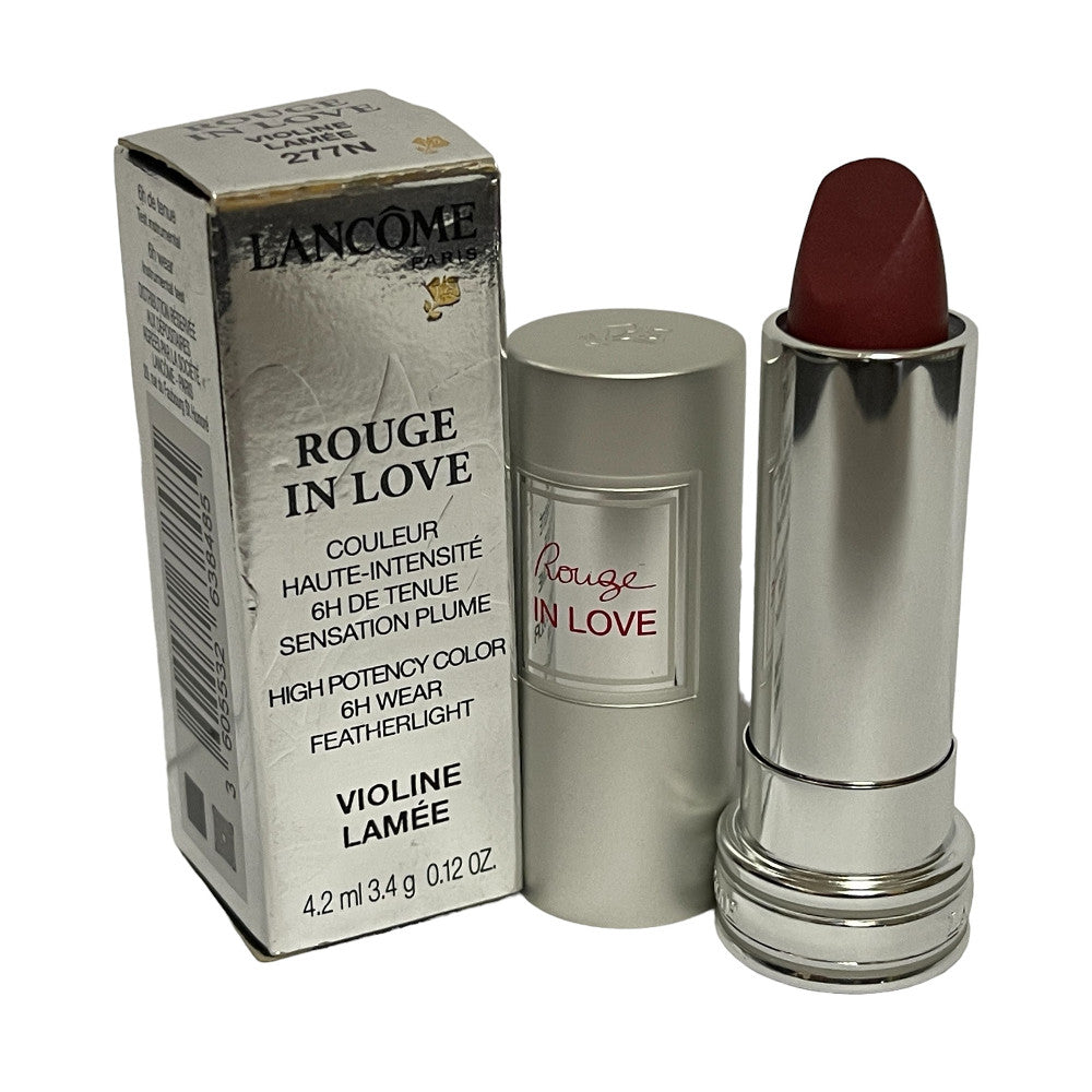 Lancome Rouge in Love Featherlight Lipstick 3.4g #277N Violine Lamee