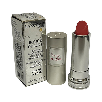 Lancome Rouge in Love Featherlight Lipstick 3.4g #322M Corail In Love