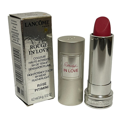 Lancome Rouge in Love Featherlight Lipstick 3.4g #353M Rose Pitimini