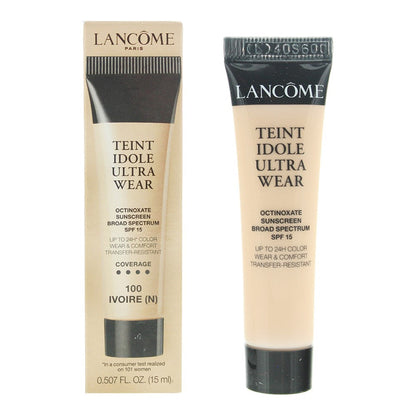 Lancome Teint Idole Ultra Liquid 24h Longwear Foundation 15ml #100 Ivoire