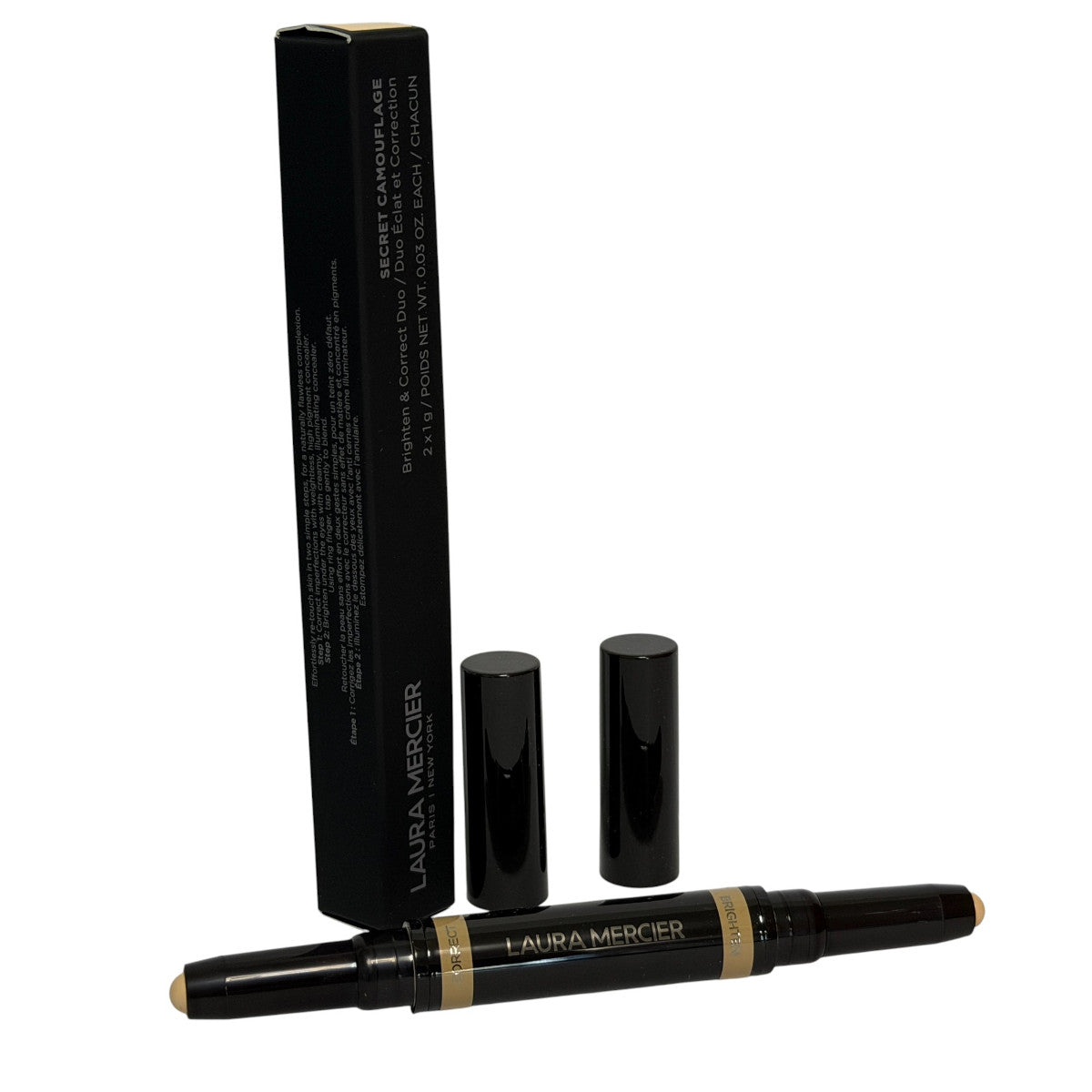 Laura Mercier Secret Camouflage Concealer & Brightener Duo 2x 1g 1N