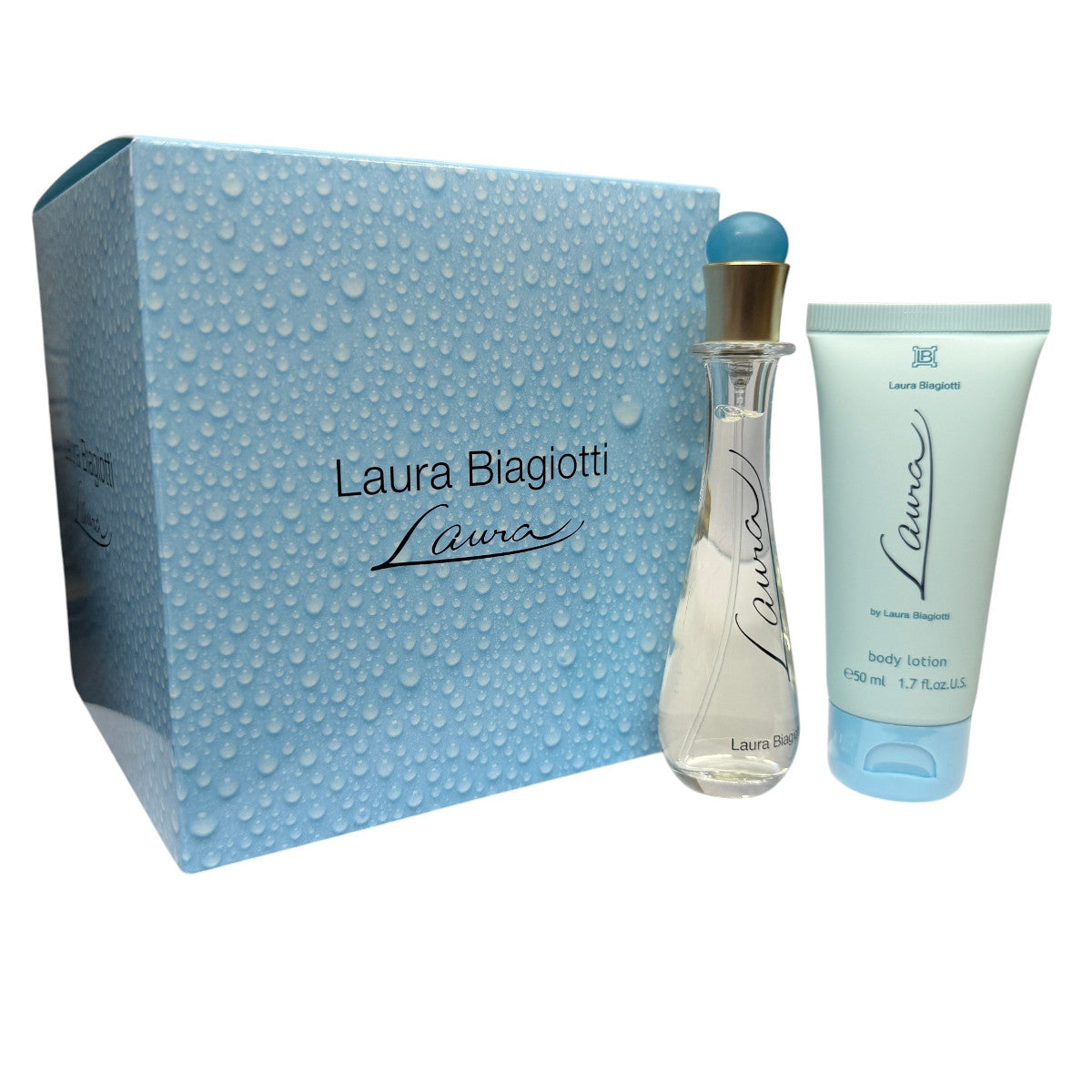 Laura by Laura Biagiotti 25ml EDT Spray & 50ml Body Cream Gift Set