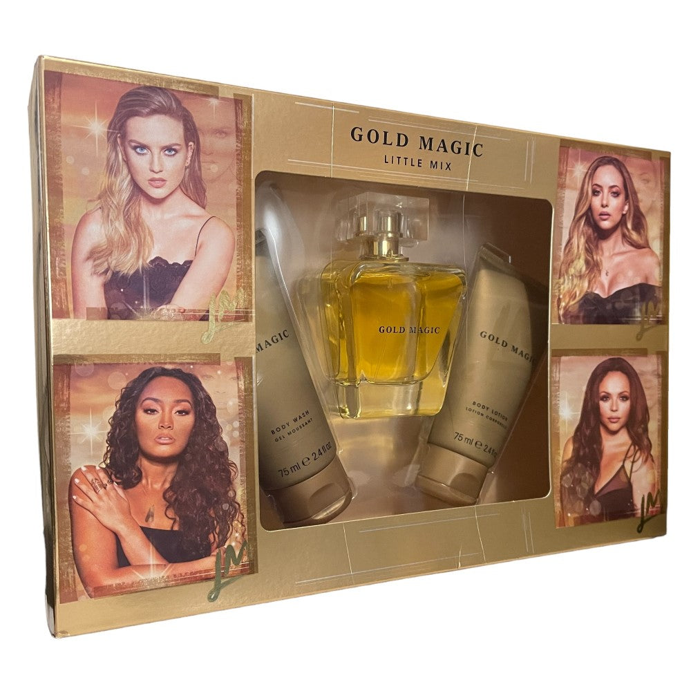 Little Mix Gold Magic 100ml EDP Spray Gift Set