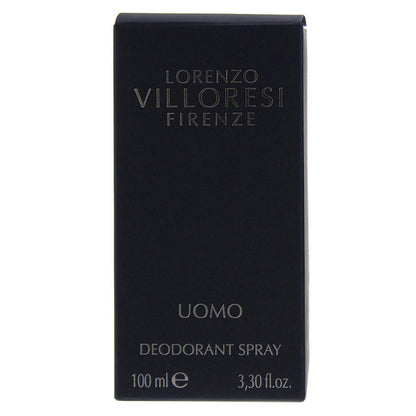 Lorenzo Villoresi Uomo 100ml Natural Deodorant Spray