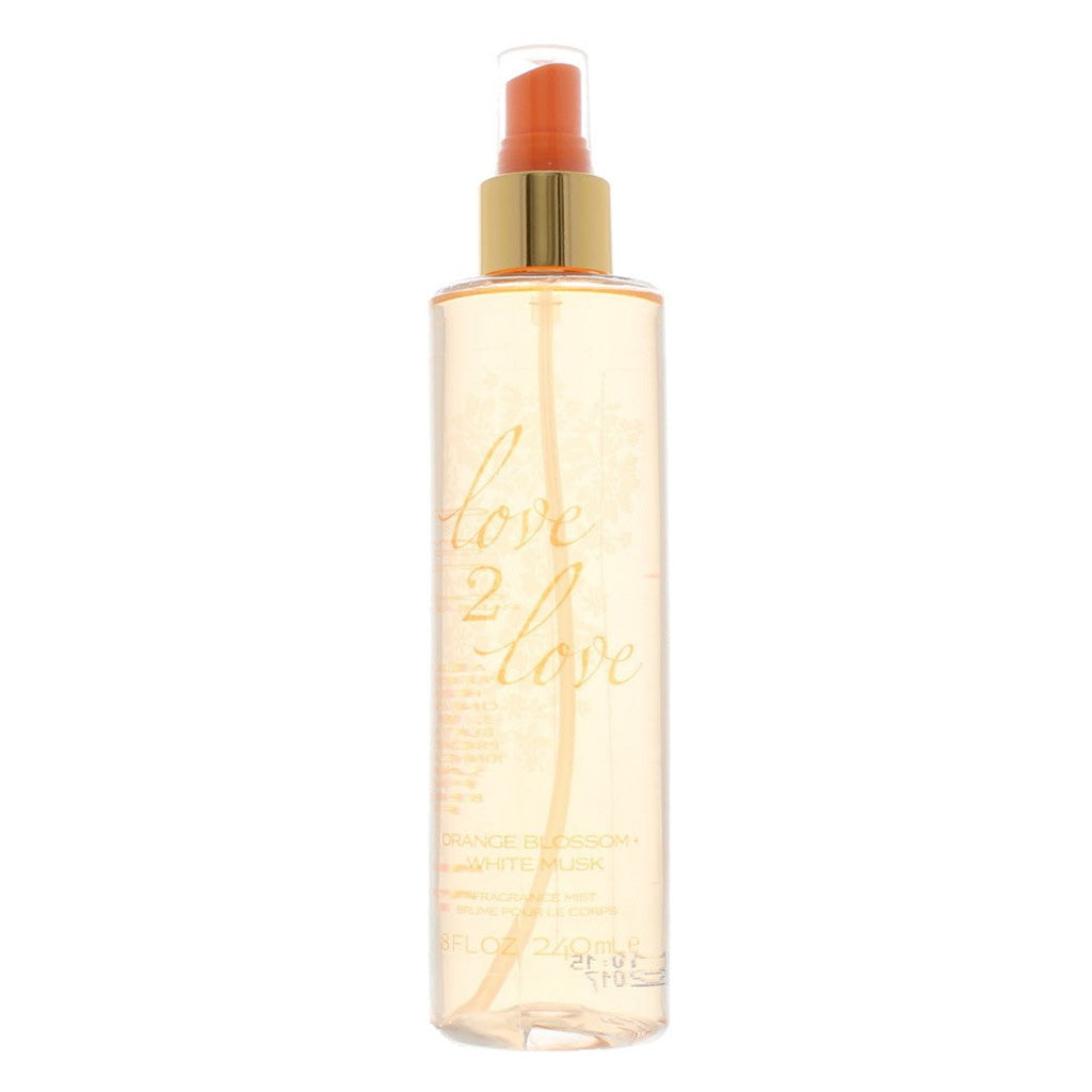 Coty Love 2 Love Orange Blossom + White Musk Fragrance Mist 250ml