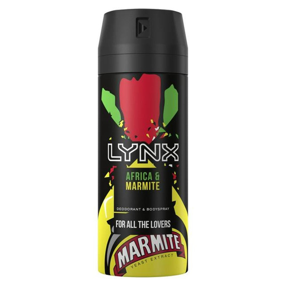 Lynx Africa Marmite Deodorant 150ml