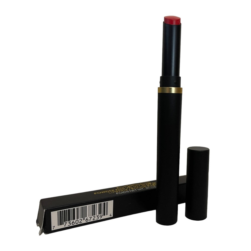 Mac Powder Kiss Velvet Blur Lipstick 2g #875 Devoted to Danger