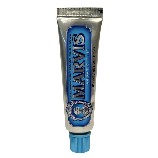 Marvis Aquatic Mint Toothpaste 10ml Travel Tube x5 (50ml)