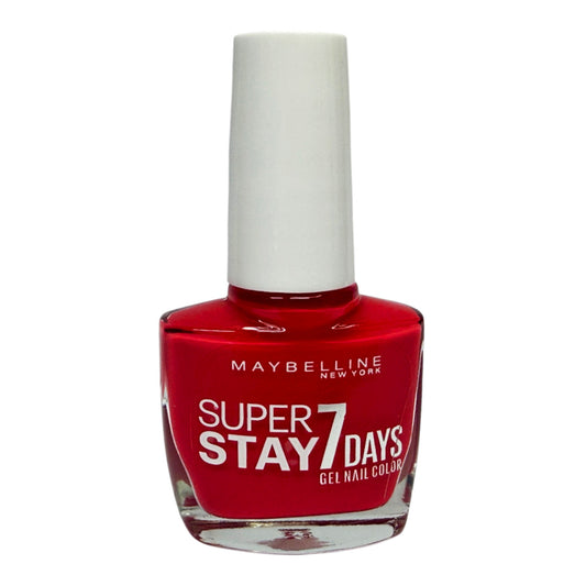 Maybelline Forever Strong Pro Nail Varnish 10ml #490 Hot Rosa Salsa
