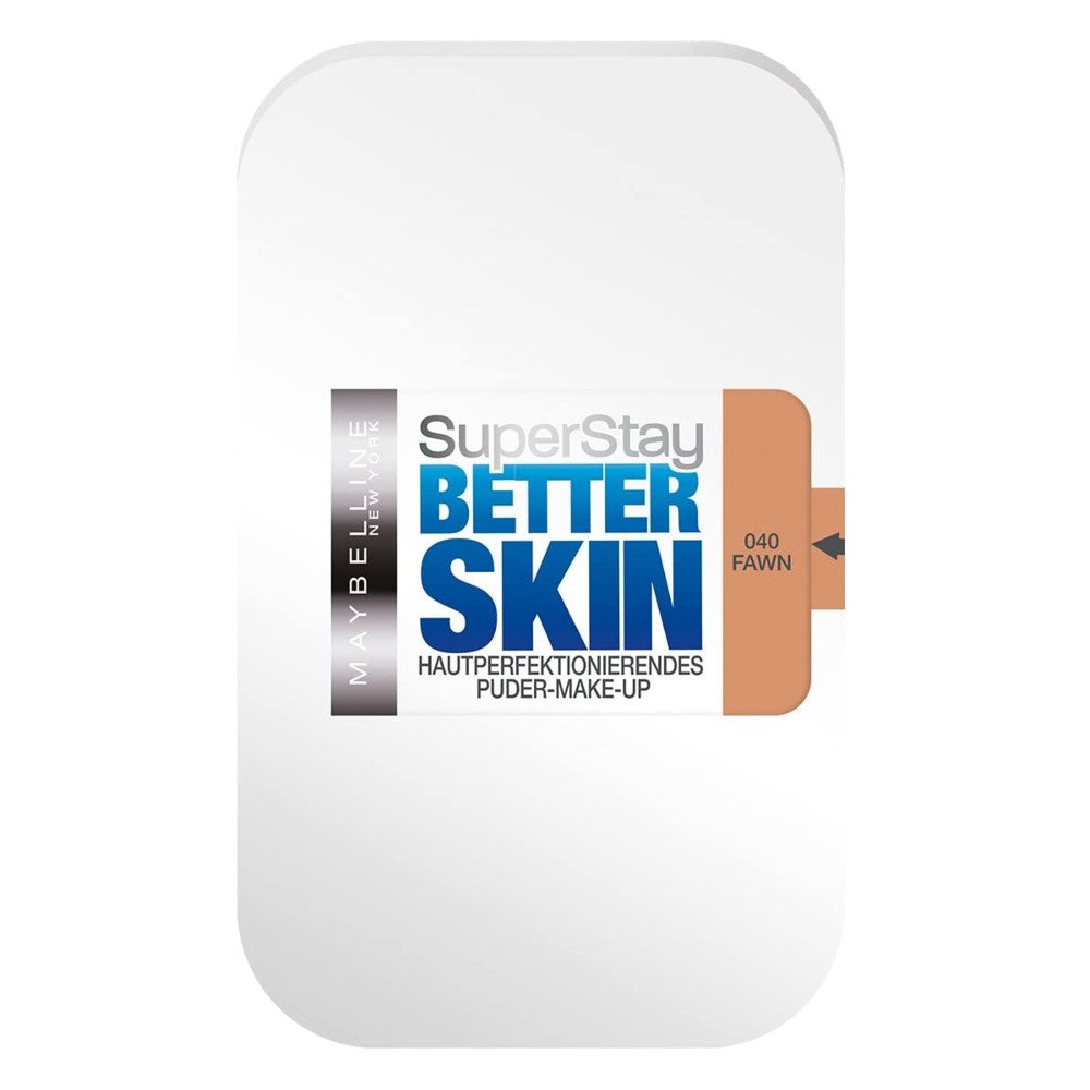 Second image of Maybelline Super Stay Better Skin Powder Foundation 9g Fawn #040