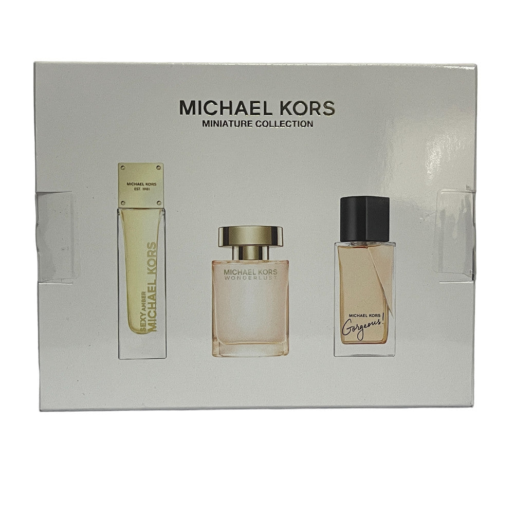 Michael Kors Miniatures Gift Set 2x 5ml EDP 1x 4ml EDP
