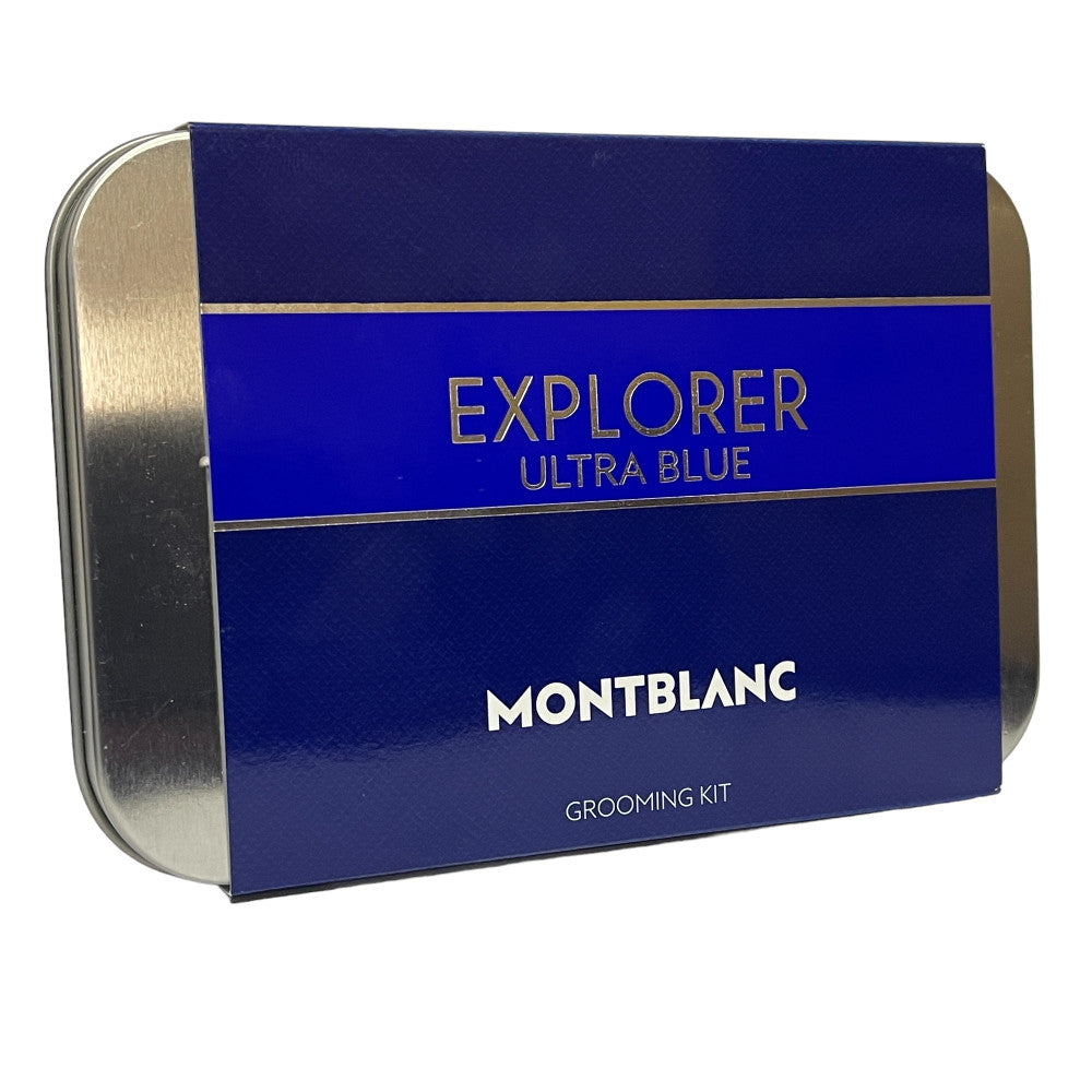 Mont Blanc Explorer Ultra Blue 7.5ml EDT & 30ml Face Cream + 30ml Cleansing Gel