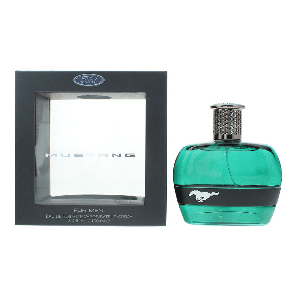 Mustang Green 100ml EDT Spray for Men