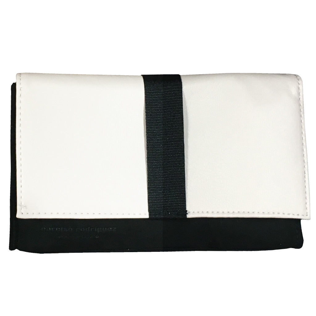 Narciso Rodriguez Pink & Black Small Pouch boxed