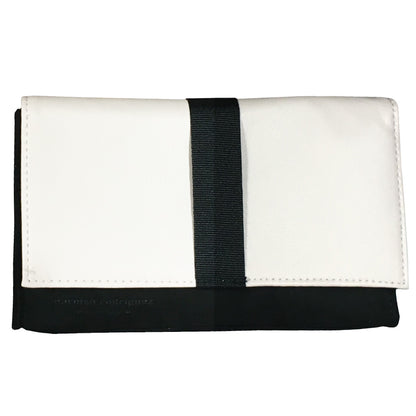Narciso Rodriguez Pink & Black Small Pouch boxed
