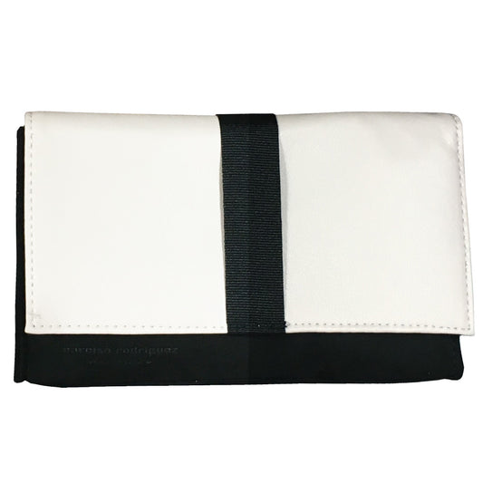 Narciso Rodriguez Pink & Black Small Pouch boxed