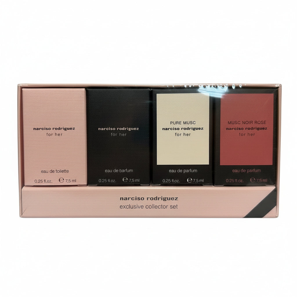 Narciso Rodriguez 4x 7.5ml Miniature Gift Set for Women