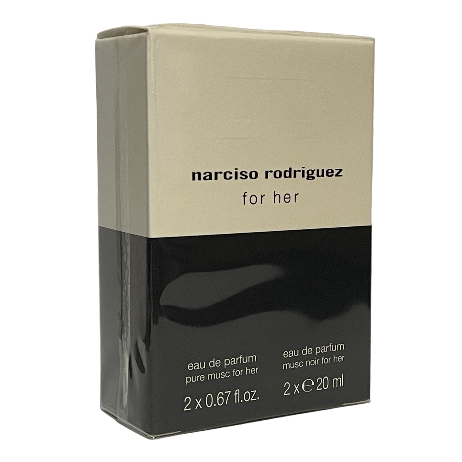 Narciso Rodriguez For Her Pure Musc 20ml EDP Spray & Musc Noir 20ml EDP Spray Duo Set