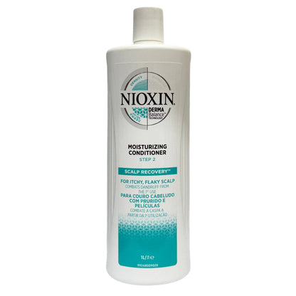 Nioxin Moisturizing Step 2 Recovery Conditioner 1000ml for Itchy Scalp