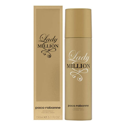 Paco Rabanne Lady Million Deodorant Spray 150ml