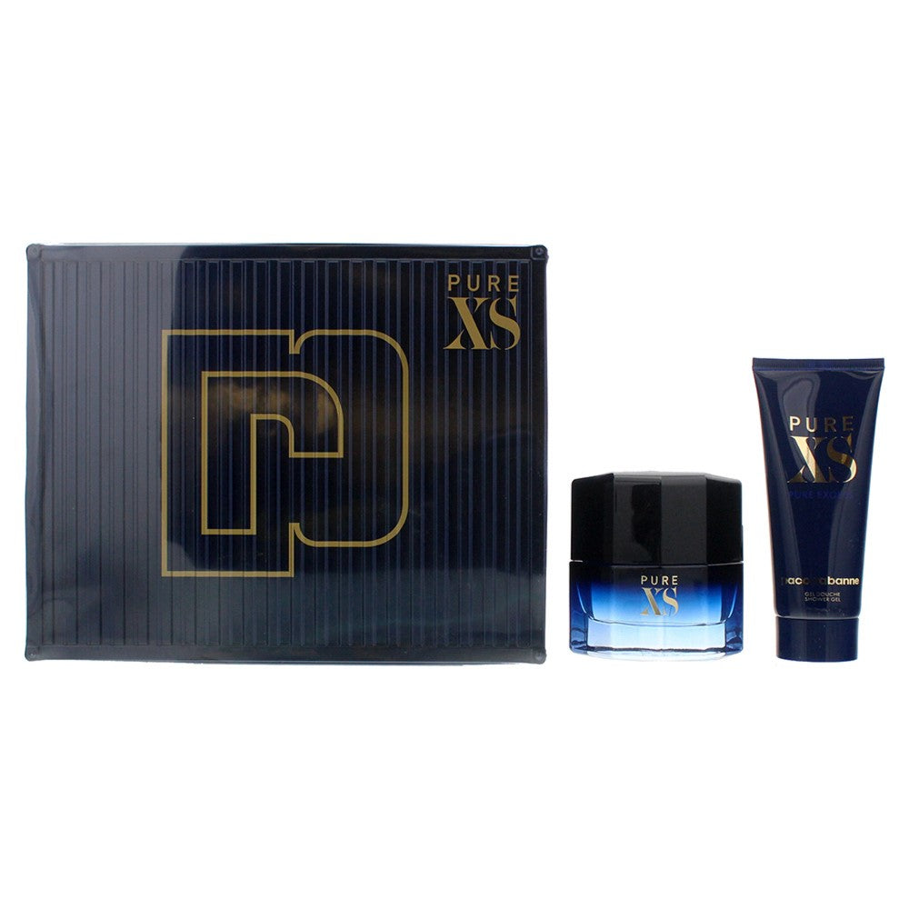 Paco Rabanne Pure xS 50ml EDT Spray 2 Piece Gift Set