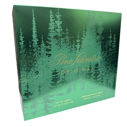 Pino Silvestre Original 125ml EDT Spray & Deodorant Spray 200ml Gift Set