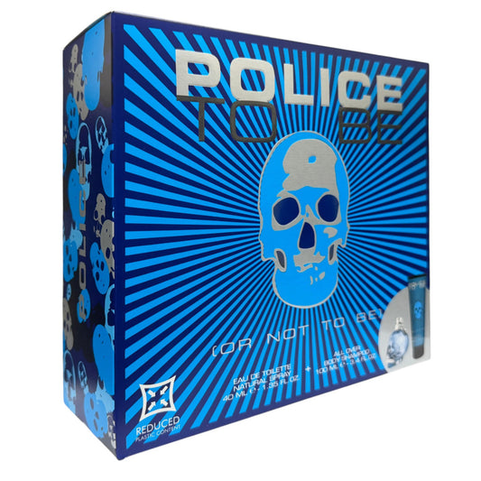Police To Be 40ml EDT Spray & 100ml Shower Gel Gift Set for Men