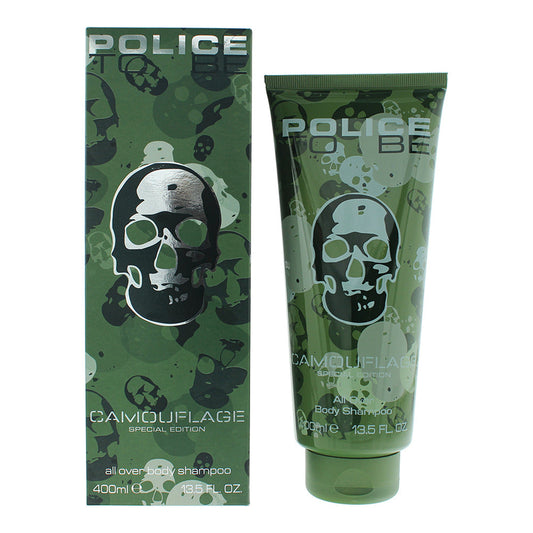 Police Camouflage Shower Gel Men 400ml