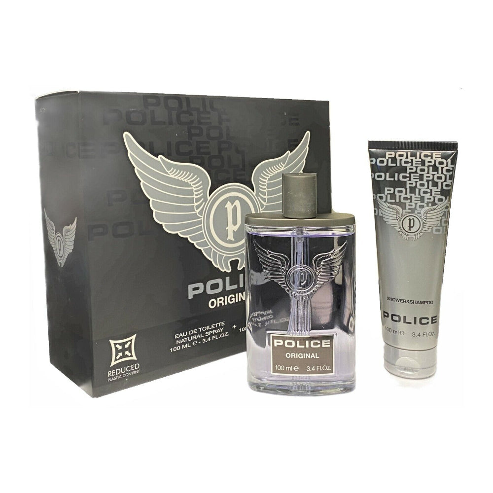 Police Original 100ml EDT Spray & 100ml Shower Gel Gift Set Men