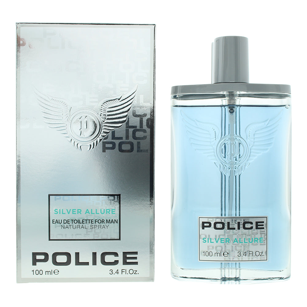 Police Silver Allure 100ml EDT Spray