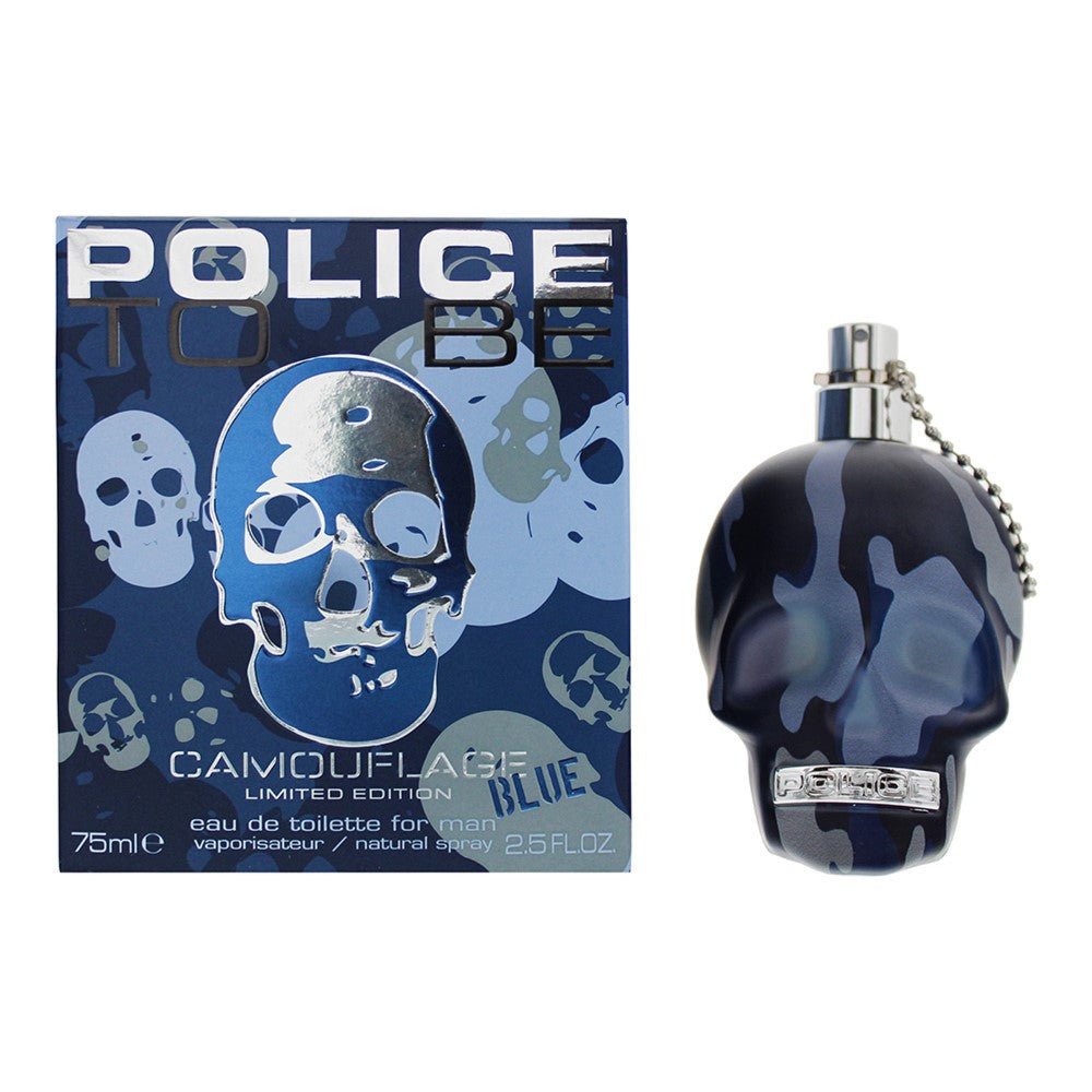 Police To Be Camouflage BLUE 75ml EDT Spray Men