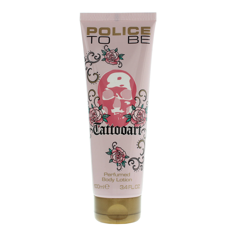 Police To Be Tattooart Perfumed Body Lotion 100ml for Women