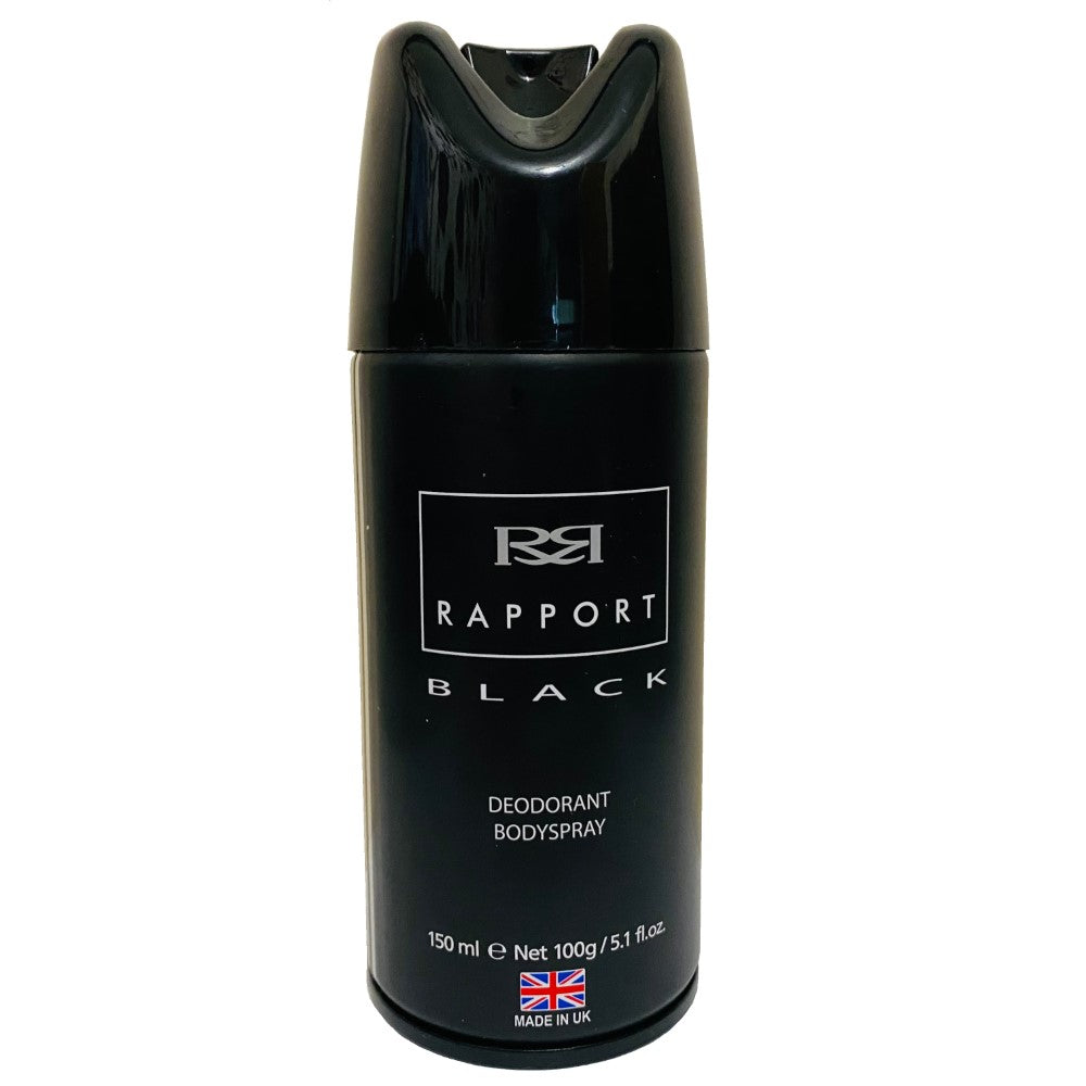 Rapport Black Deodorant Spray 150ml