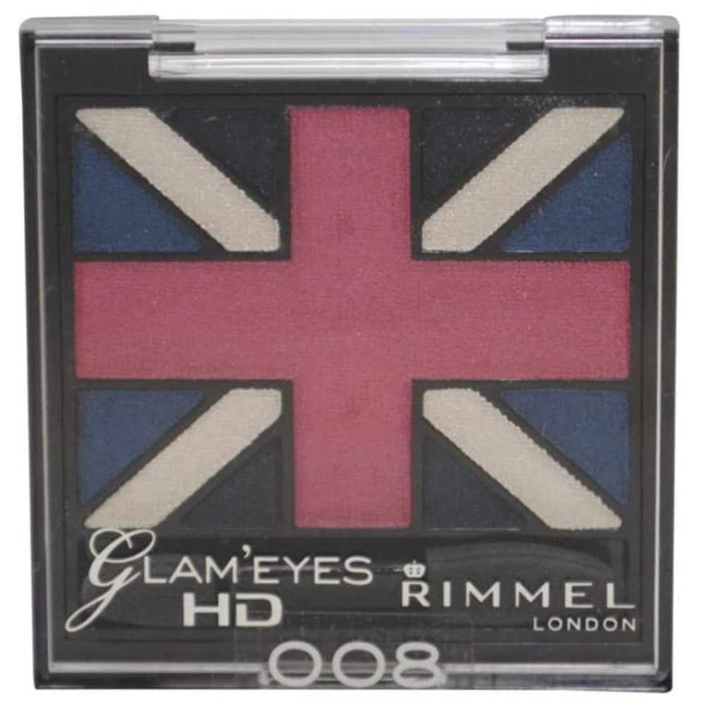 Rimmel Glam Eyes Quad Eye Shadow 2.5g Union Jack