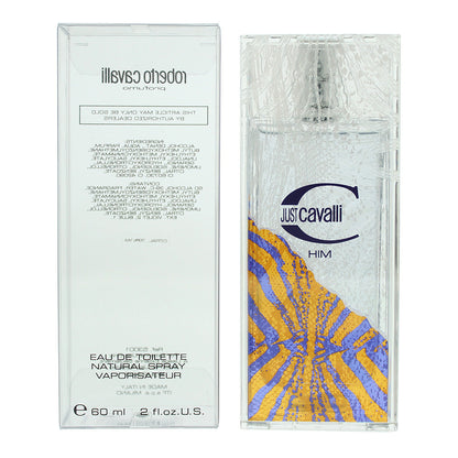 Roberto Cavalli Just Man 60ml EDT Spray