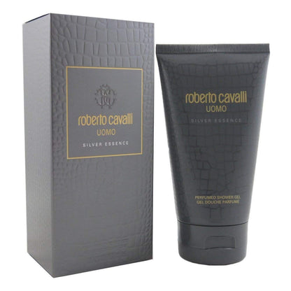 Roberto Cavalli Uomo Silver Essence Shower Gel 150ml Men